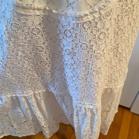 White lace Harlow BCBG dress S - Picture 3 of 11